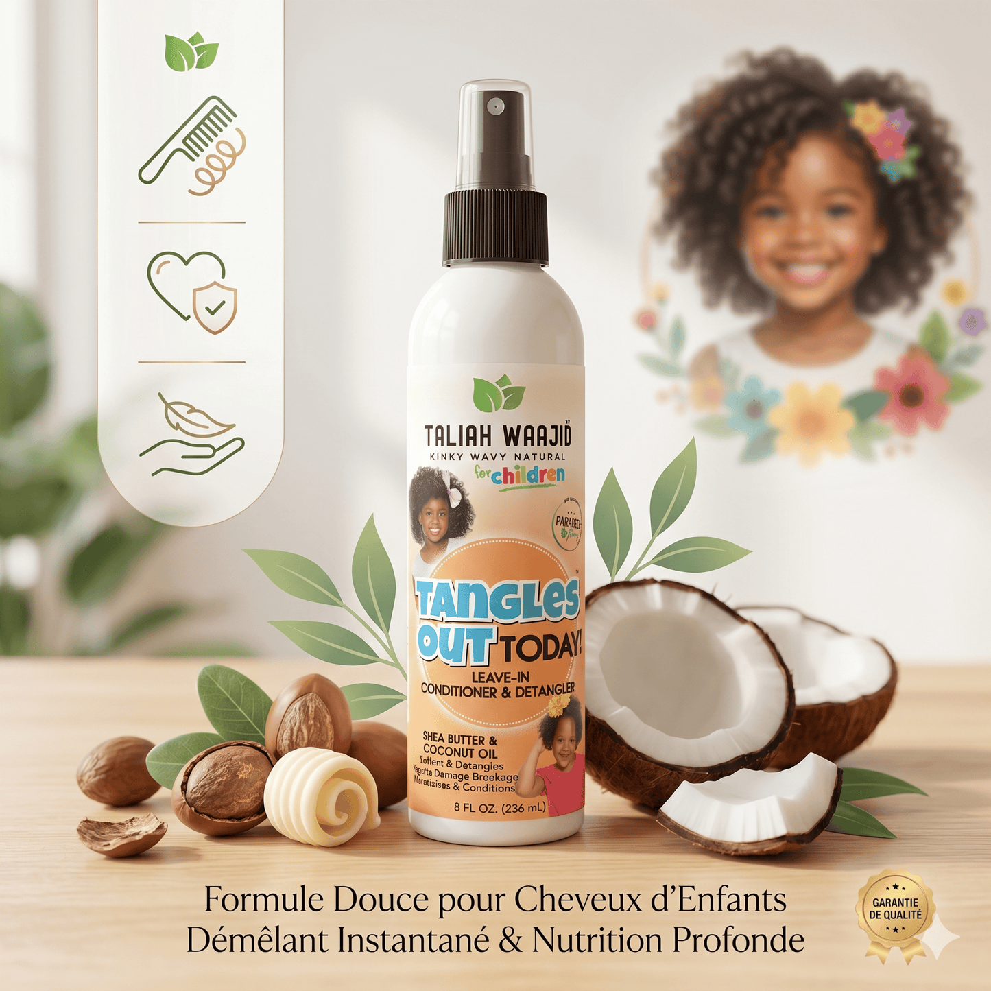 Taliah Waajid - Spray démêlant "tangles out" - 236ml - Taliah Waajid - Ethni Beauty Market