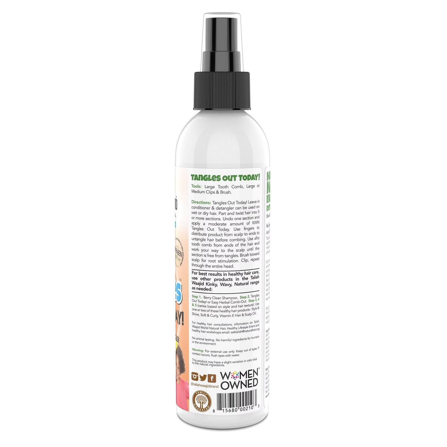 Taliah Waajid - Spray démêlant "tangles out" - 236ml - Taliah Waajid - Ethni Beauty Market