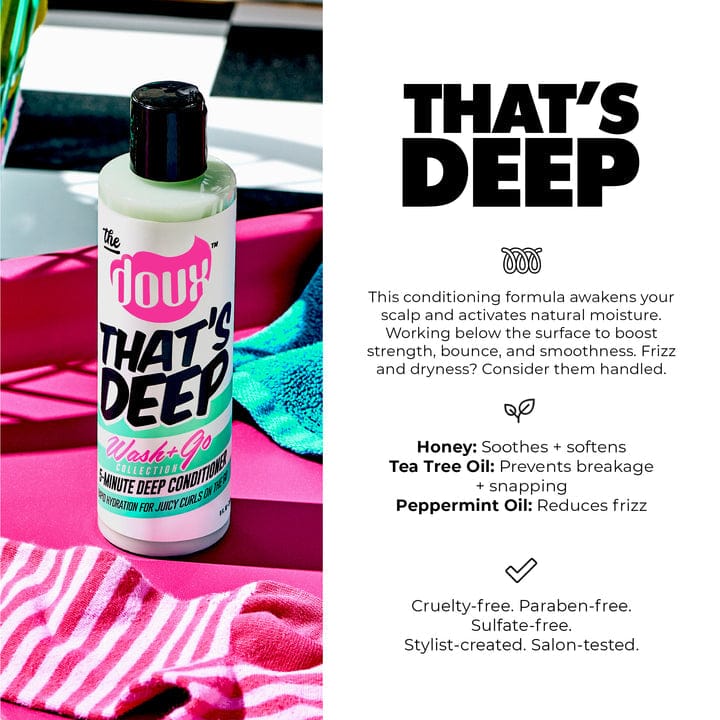 The Doux - Après-Shampoing Revitalisant "That's Deep Conditioner" 240ml - The Doux Bee-Girl - Ethni Beauty Market