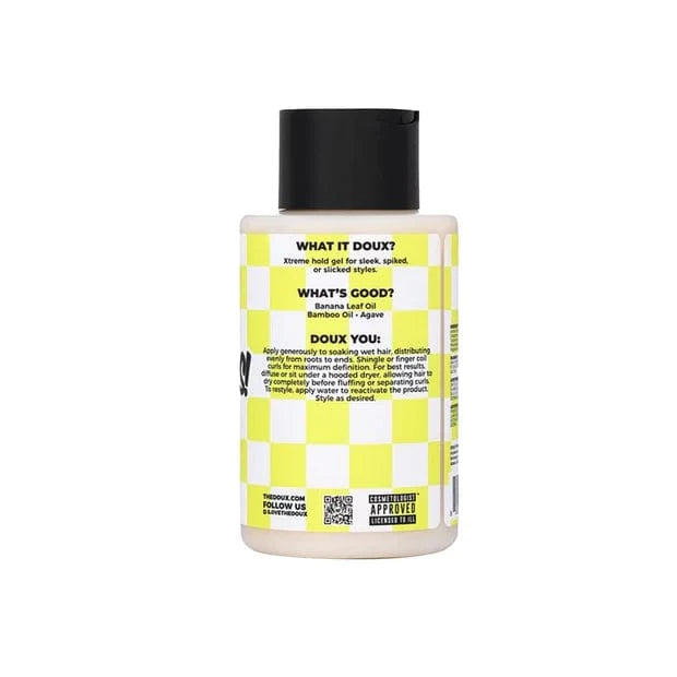 The Doux – BANANAS XTREME HOLD HAIR Gel Coiffant à Tenue Extrême – 354,8ml - The Doux Bee-Girl - Ethni Beauty Market