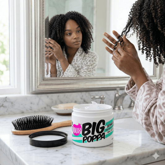 The Doux - Big Poppa Defining Styling Gel - 454ml - The Doux Bee-Girl - Ethnic Beauty Market