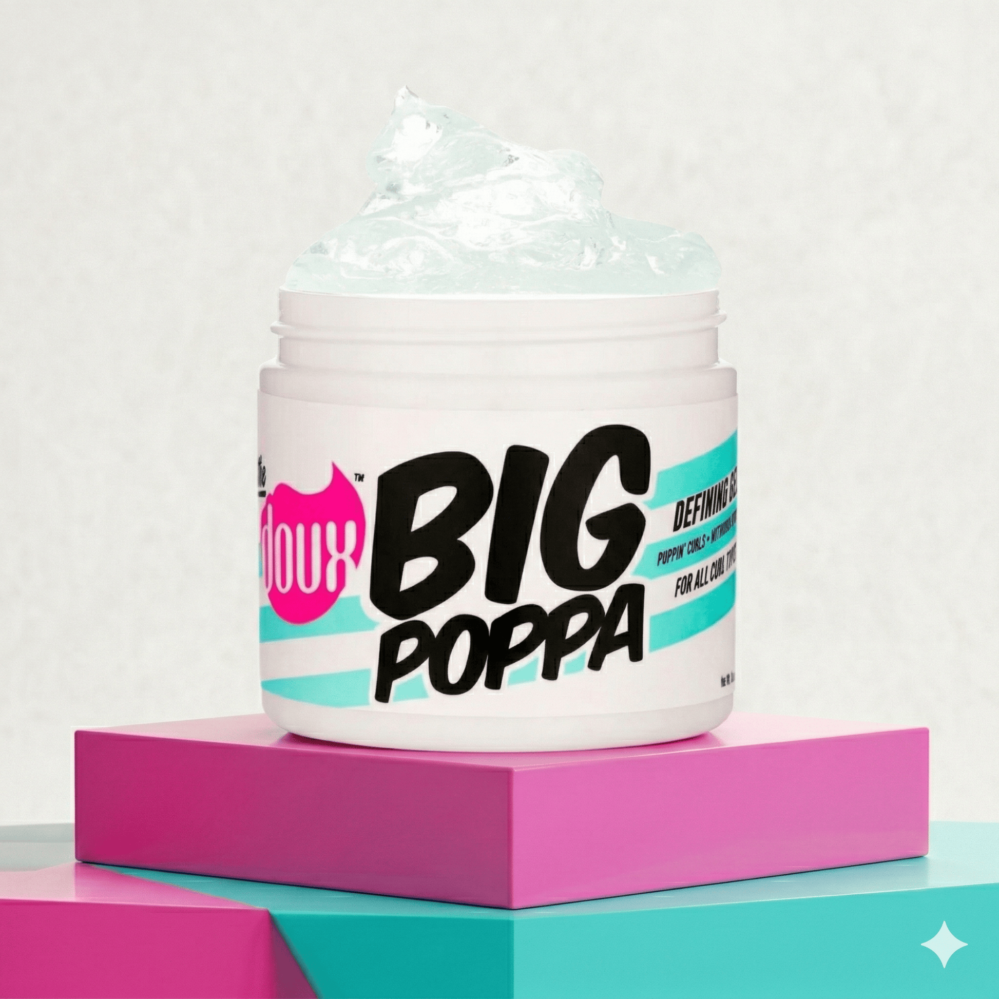 The Doux - Gel coiffant de définition BIG POPPA - 454ml - The Doux Bee-Girl - Ethni Beauty Market