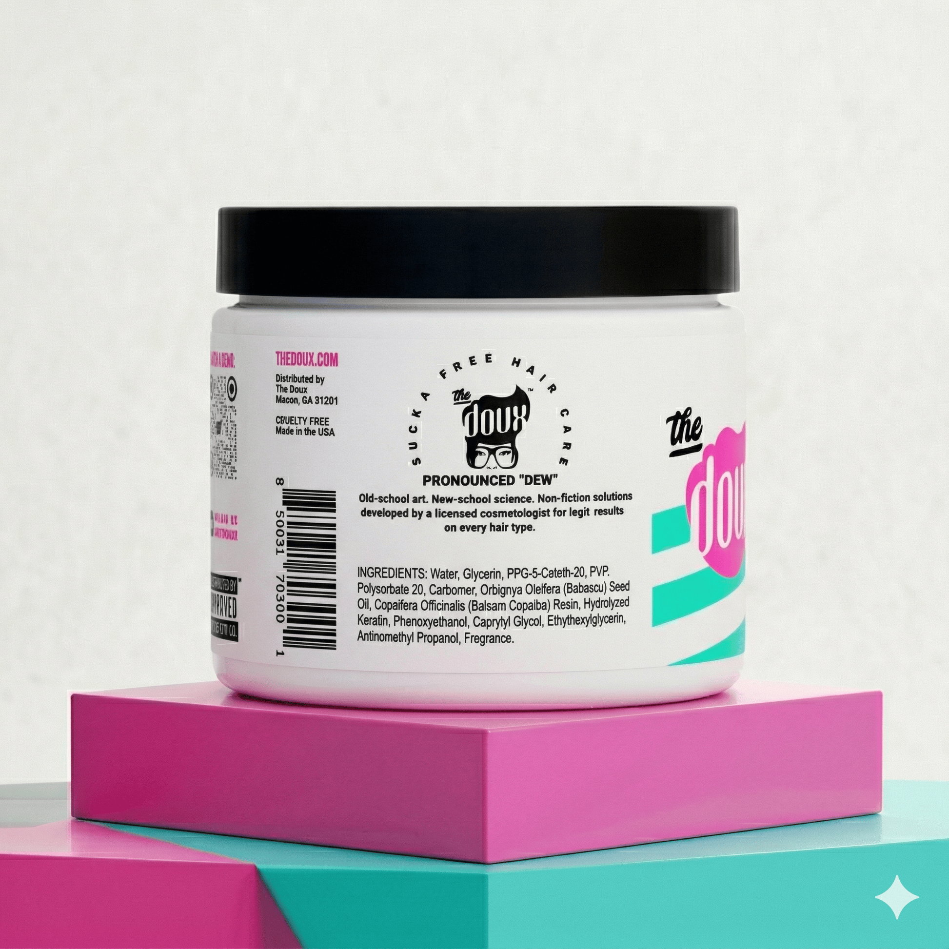 The Doux - Gel coiffant de définition BIG POPPA - 454ml - The Doux Bee-Girl - Ethni Beauty Market
