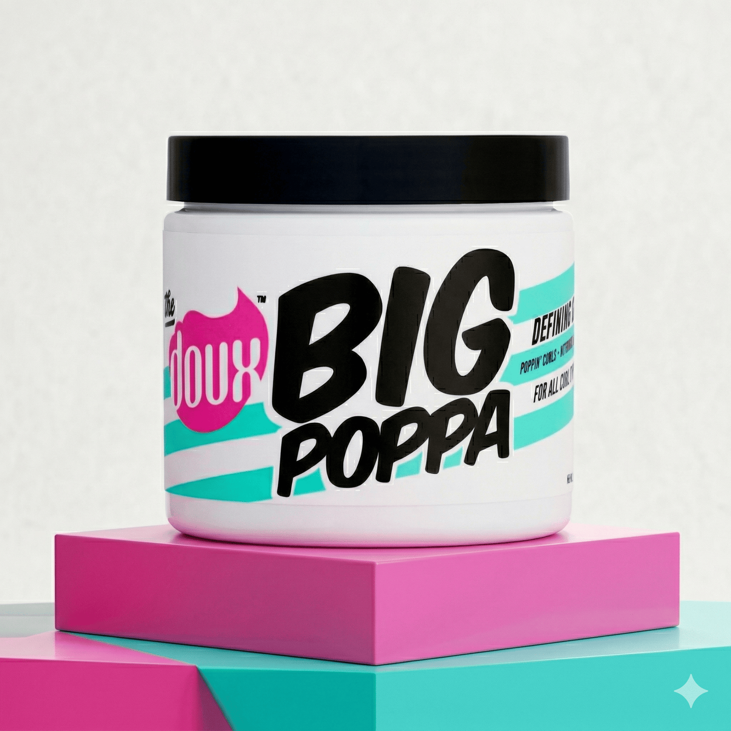 The Doux - Gel coiffant de définition BIG POPPA - 454ml - The Doux Bee-Girl - Ethni Beauty Market