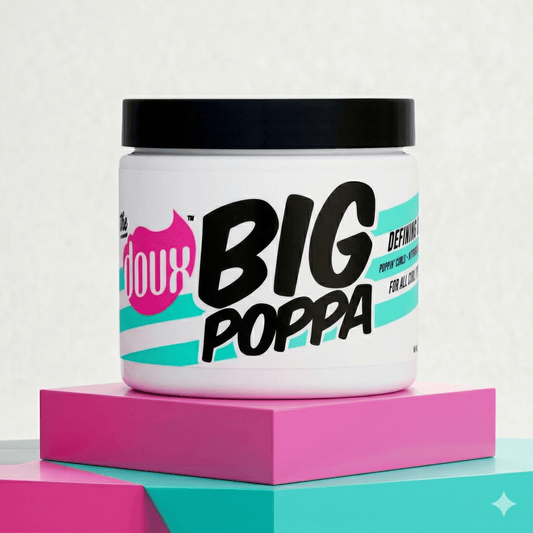 The Doux - Big Poppa Defining Styling Gel - 454ml - The Doux Bee-Girl - Ethnic Beauty Market