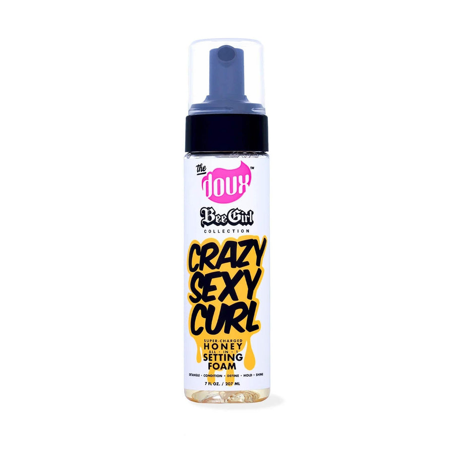 The Doux Bee-Girl Crazy Sexy Curl - Mousse Coiffante "Honey Setting Foam" - 207ml - The Doux Bee-Girl - Ethni Beauty Market