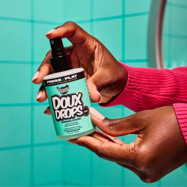 The Doux – DOUX DROPS Crème coiffante Bonding Polish Spray – 118 ml - The Doux Bee-Girl - Ethni Beauty Market