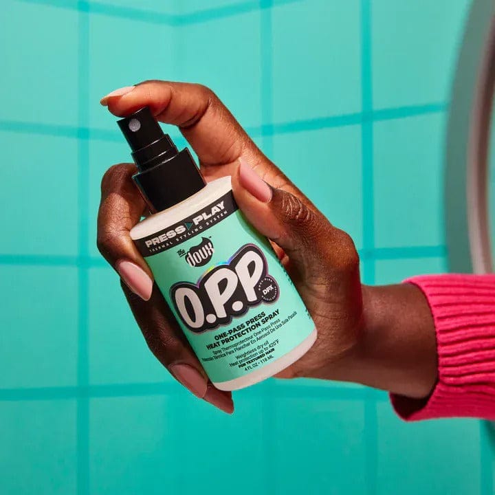 The Doux – O.P.P. One-Pass Press Spray thermoprotecteur pour cheveux texturés – 118 ml - The Doux Bee-Girl - Ethni Beauty Market