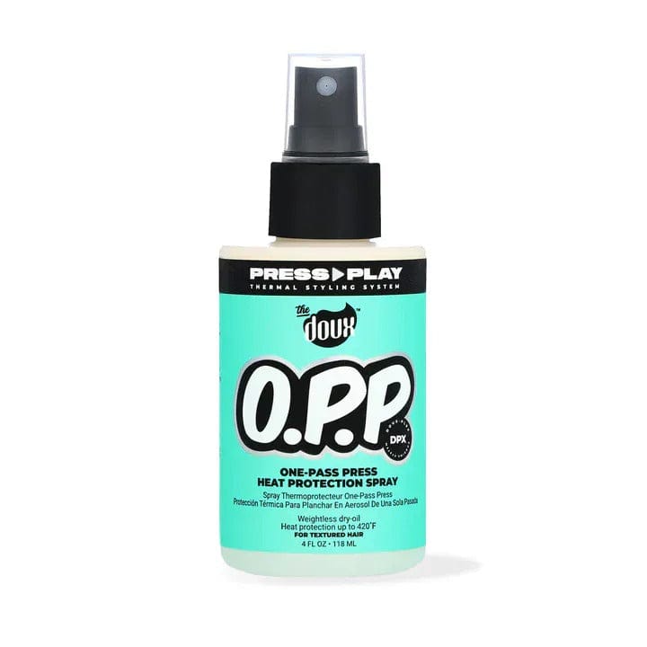 The Doux – O.P.P. One-Pass Press Spray thermoprotecteur pour cheveux texturés – 118 ml - The Doux Bee-Girl - Ethni Beauty Market