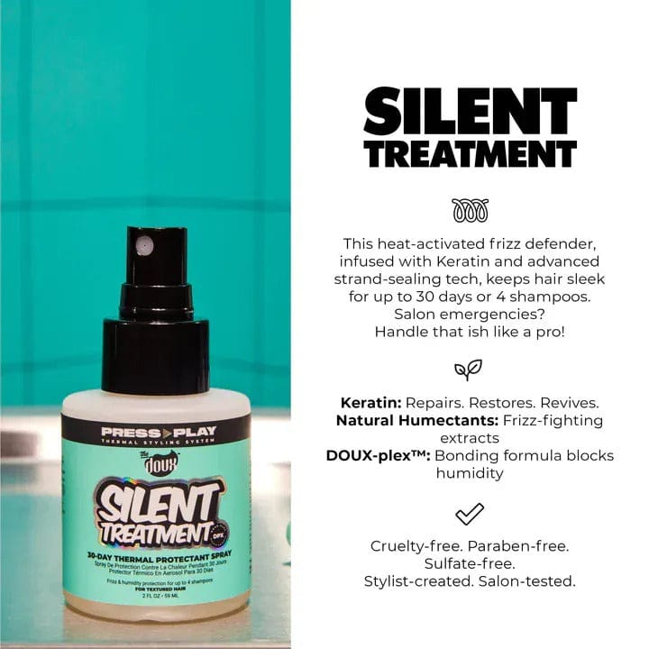 The Doux - SILENT TREATMENT Spray Anti-Humidité – 59ml - The Doux Bee-Girl - Ethni Beauty Market
