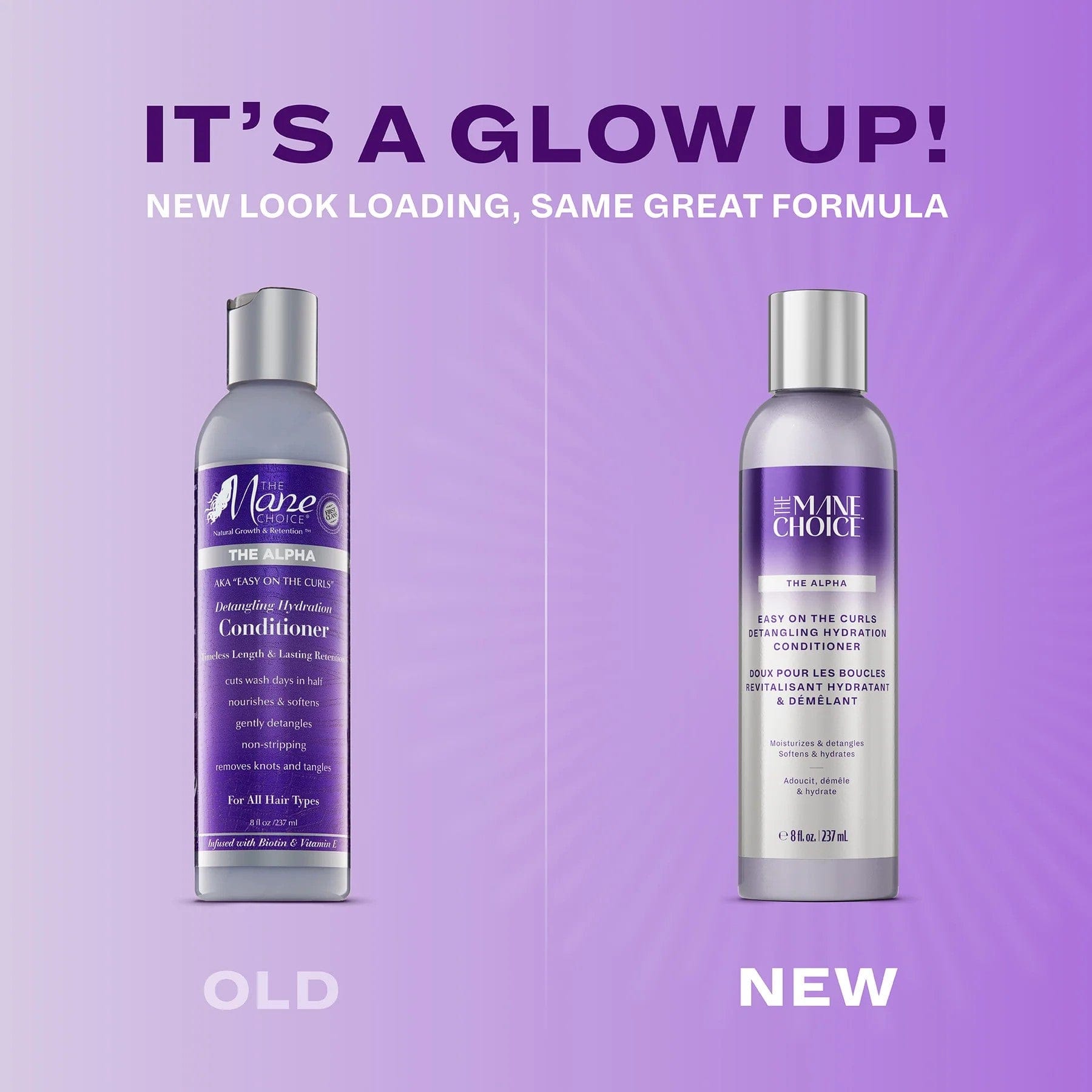 The Mane Choice - Easy on the curls - Après-shampoing "natural growth The Alpha" - 237ml (nouveau packaging) - The Mane Choice - Ethni Beauty Market