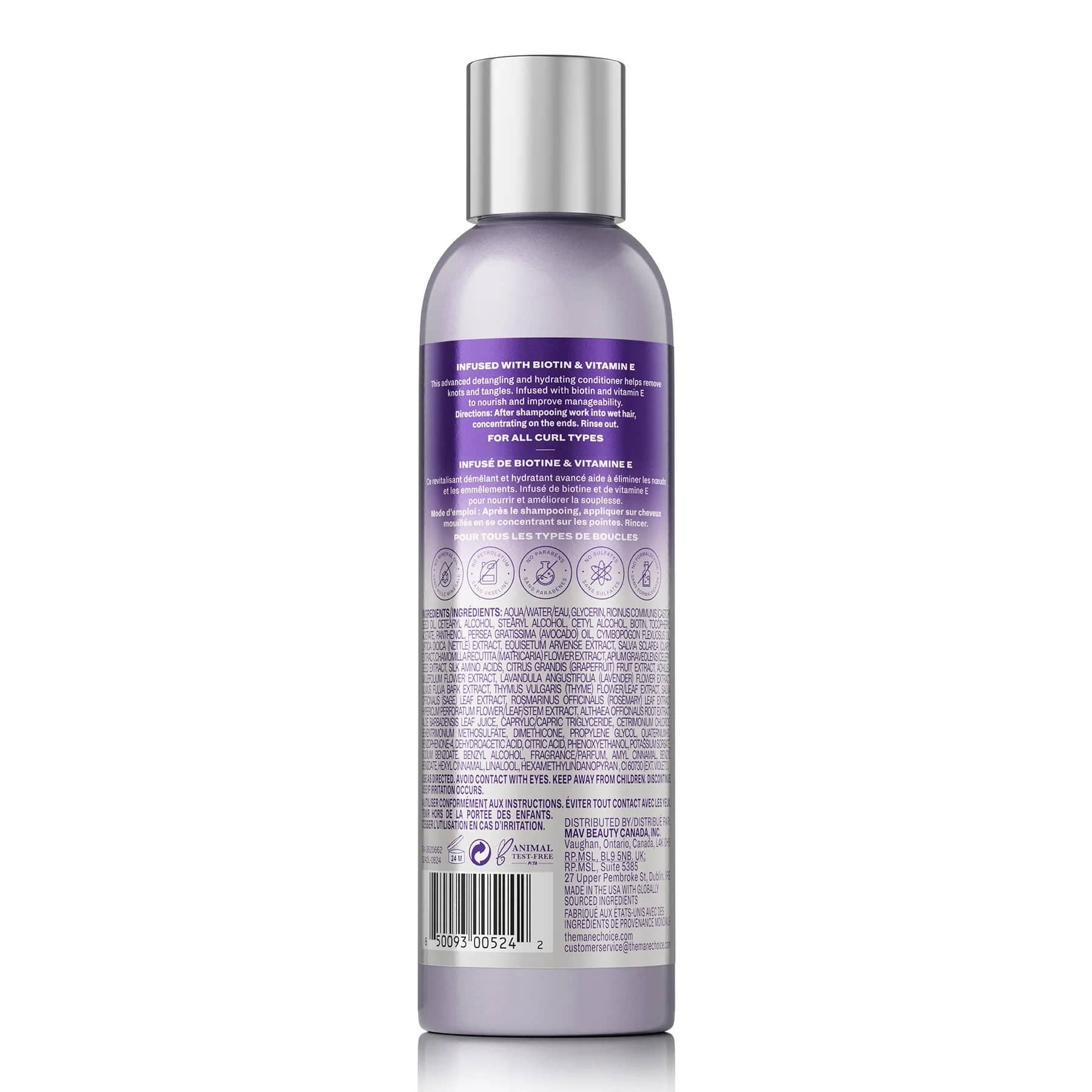 The Mane Choice - Easy on the curls - Après-shampoing "natural growth The Alpha" - 237ml (nouveau packaging) - The Mane Choice - Ethni Beauty Market