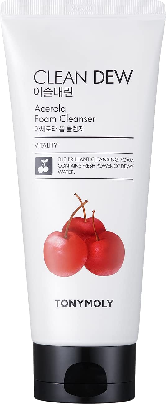 TONYMOLY - Clean Drew - Mousse nettoyante visage "Acérola" - 180ml - TONYMOLY - Ethni Beauty Market