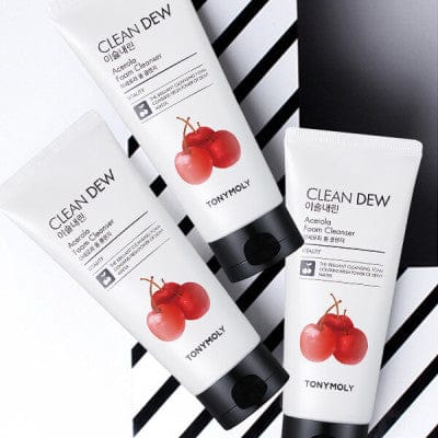 TONYMOLY - Clean Drew - Mousse nettoyante visage "Acérola" - 180ml - TONYMOLY - Ethni Beauty Market