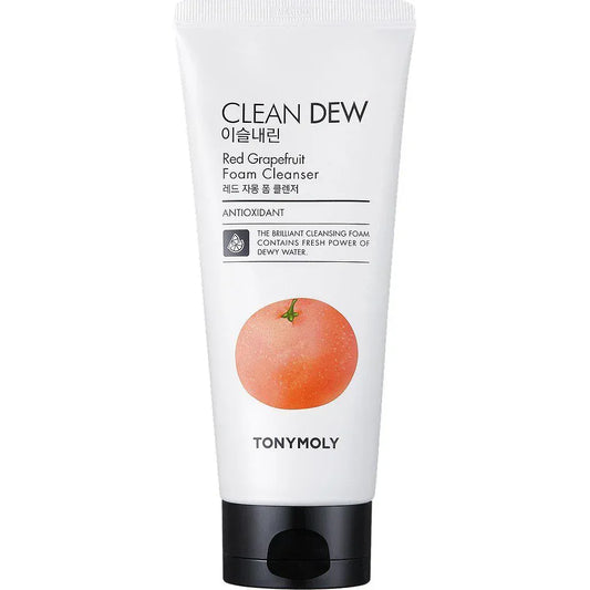TONYMOLY - Clean Drew - "Red Grapefruit" grapefruit facial cleansing foam - 180ml - TONYMOLY - Ethni Beauty Market