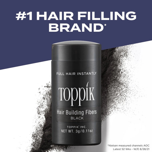 Toppik – Black Hair Fibers – 12 g – Toppik – Ethni Beauty Market