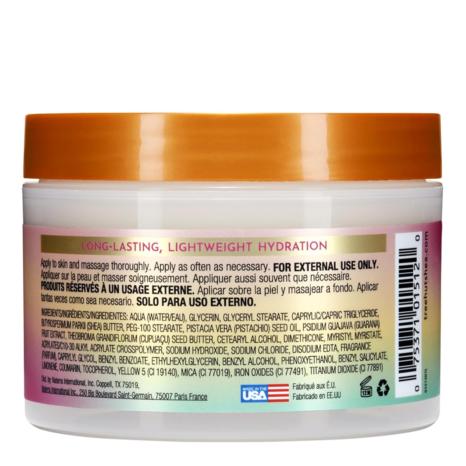 TREE HUT - Beurre Fouetté - Tropic Glow - 240g - TREE HUT - Ethni Beauty Market