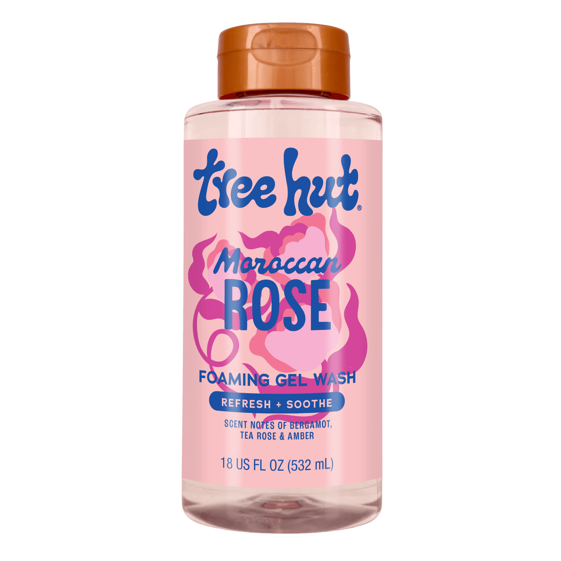 Tree Hut - Moroccan Rose Foaming Gel Wash - Gel douche - 532ml - Tree Hut - Ethni Beauty Market