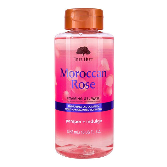 Tree Hut - Moroccan Rose Foaming Gel Wash - Shower gel - 532ml - Tree Hut - Ethni Beauty Market