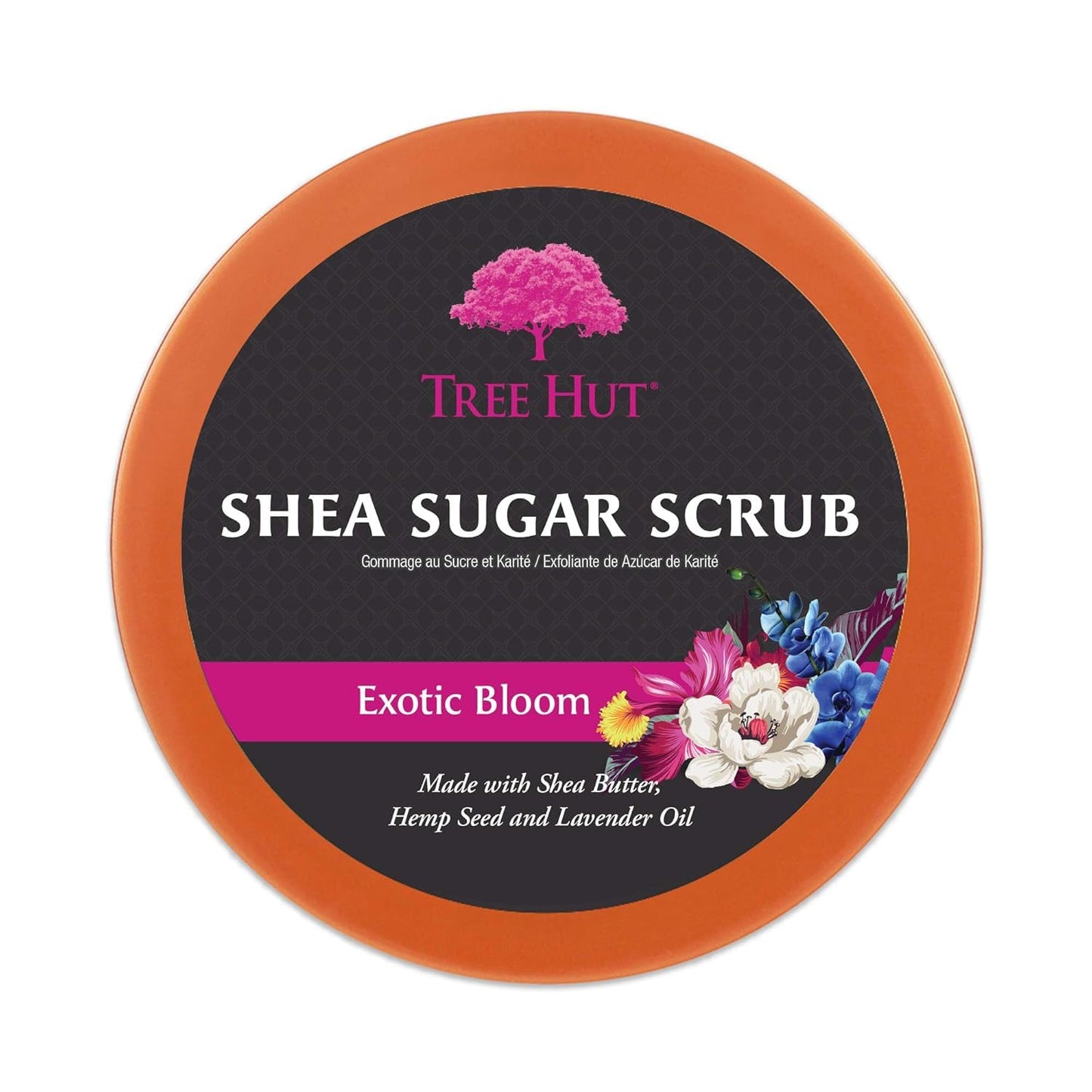 Tree Hut - Shea Sugar Scrub - Gommage au sucre et karité "Exotic Bloom" - 510 g - Tree Hut - Ethni Beauty Market