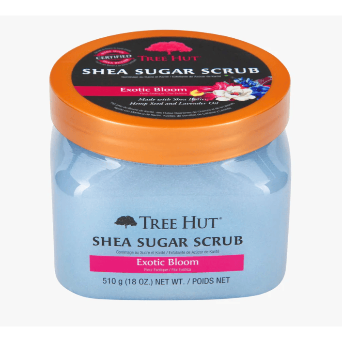 Tree Hut - Shea Sugar Scrub - Gommage au sucre et karité "Exotic Bloom" - 510 g - Tree Hut - Ethni Beauty Market