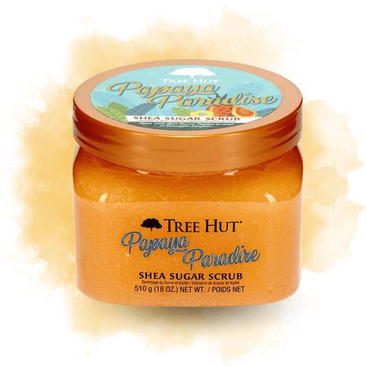 Tree Hut - Shea Sugar Scrub - "papaya paradise" body scrub - 510g - Tree Hut - Ethni Beauty Market