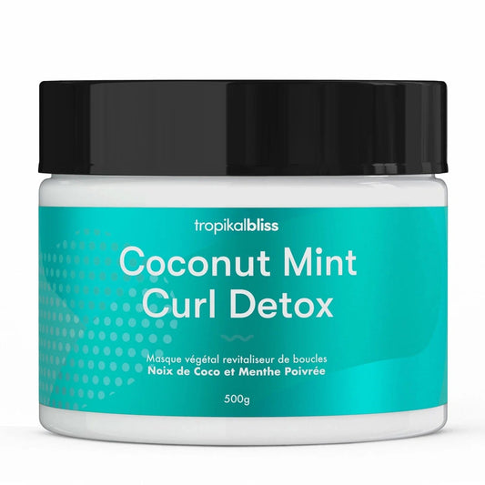 Tropikal Bliss - Coconut Mint - Masque capillaire "curl detox" - 300ml - Tropikal Bliss - Ethni Beauty Market