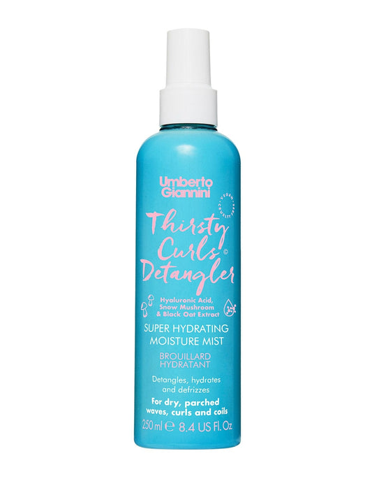 Umberto Giannini Brume Capillaire Umberto Giannini Thirsty Curls Detangler Brume hydratante super hydratante 250ml
