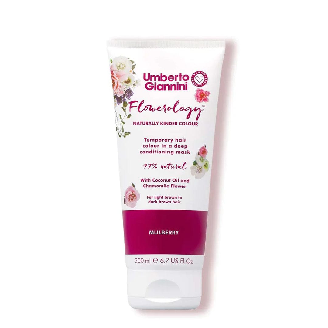 Umberto Giannini - Flowerology - Masque colorant temporaire "mulberry" - 200ml - Umberto Giannini - Ethni Beauty Market