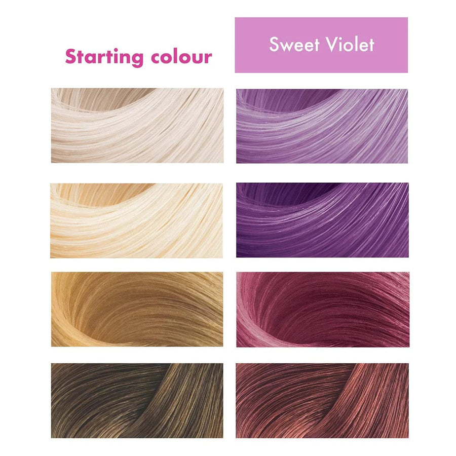 Umberto Giannini - Flowerology - Masque colorant temporaire "sweet violet" - 200ml - Umberto Giannini - Ethni Beauty Market