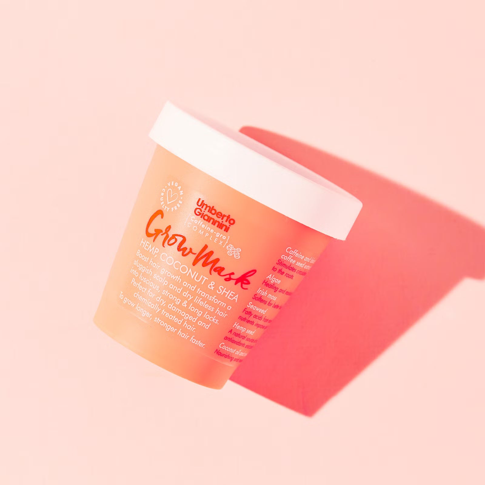 Umberto Giannini Plant treatment mask with hemp, coconut and shea - 230 m - Umberto Giannini - Ethni Beauty Market