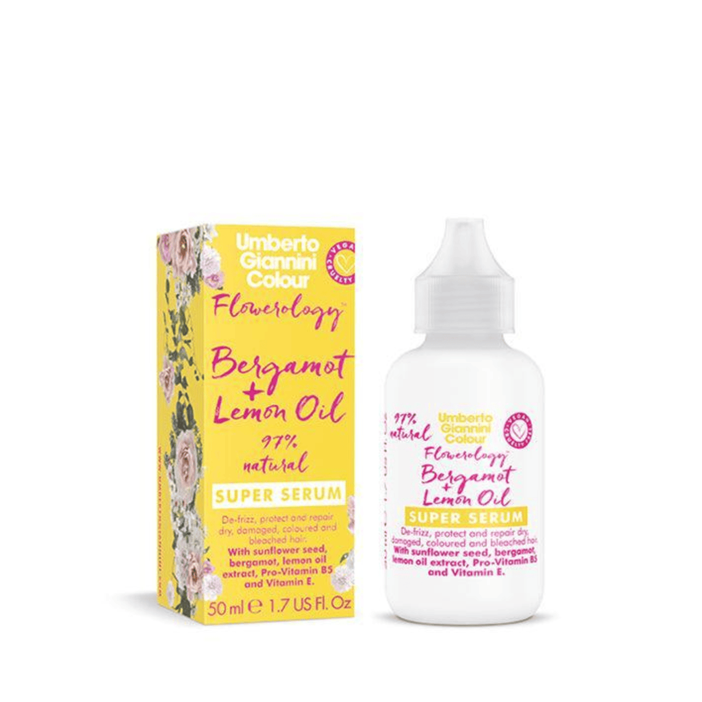 Umberto Giannini - Super sérum "flowerology bergamote" - 50 ml - Umberto Giannini - Ethni Beauty Market