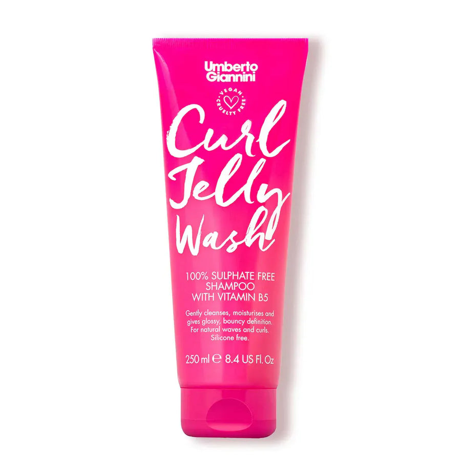 Umberto Giannini - Shampoing végétal 100% sans sulfate 250ml Curl Jelly Wash (100% Sulphate Free Vegan Shampoo) - Umberto Giannini - Ethni Beauty Market