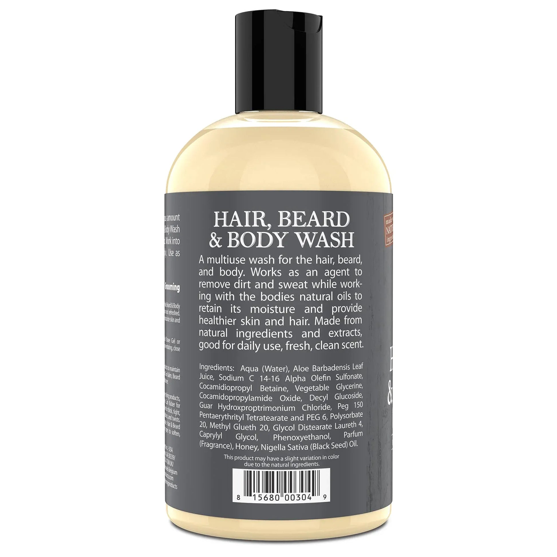 Uncle Jimmy - Soin multi-usage homme pour cheveux & barbe - 356 ml - Uncle Jimmy - Ethni Beauty Market