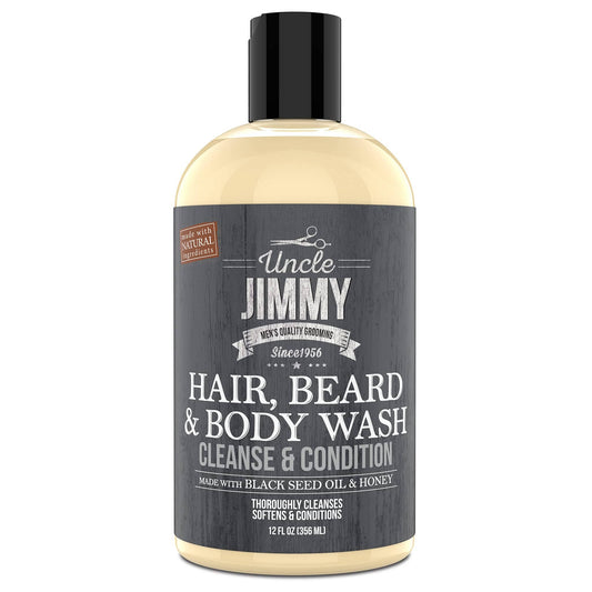 Uncle Jimmy - Soin multi-usage homme pour cheveux & barbe - 356 ml - Uncle Jimmy - Ethni Beauty Market