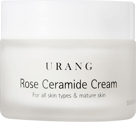 Urang - Crème visage végétalienne "Rose ceramide cream" - 50 ml - Urang - Ethni Beauty Market