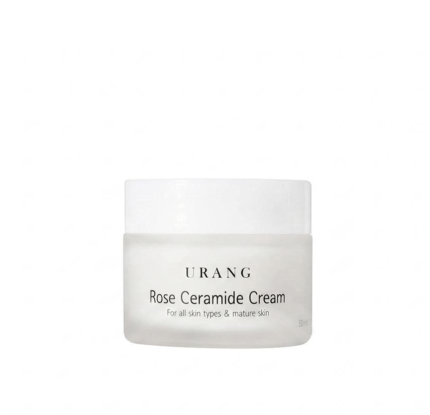 Urang - Crème visage végétalienne "Rose ceramide cream" - 50 ml - Urang - Ethni Beauty Market