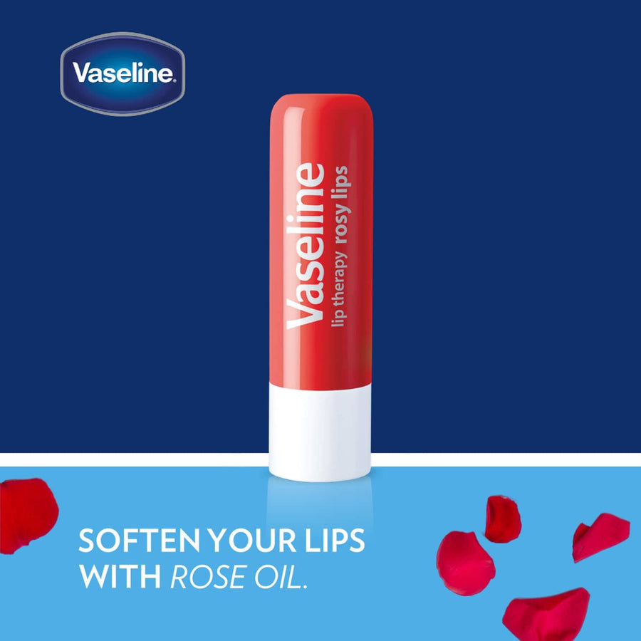 Vaseline - Baume à lèvres Rosy Lips en stick 4,8g - Vaseline - Ethni Beauty Market