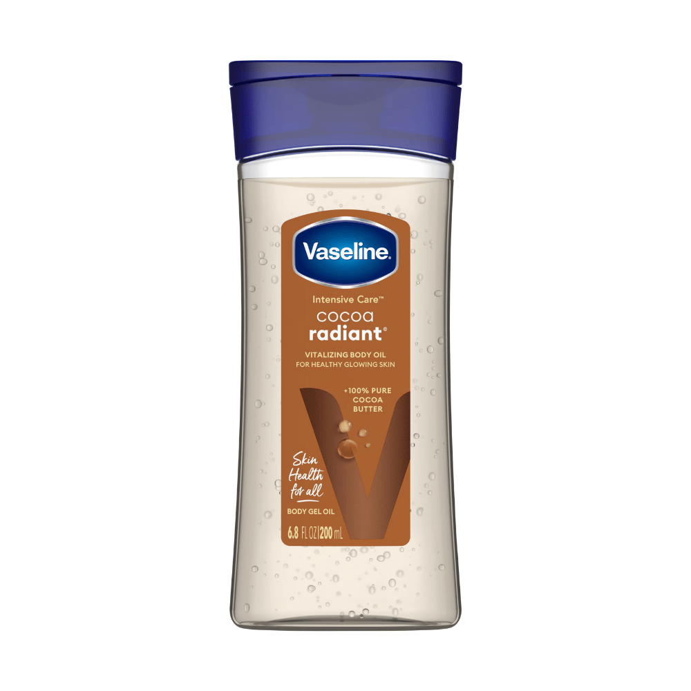 vaseline Vaseline Huile corporelle Vaseline -  Huile Corporelle au Beurre de Cacao "Cocoa Radiant" - 200ml