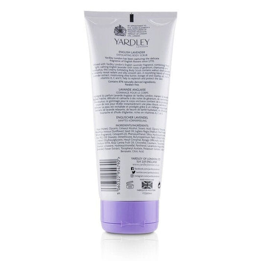 Yardley English Lavender - Gommage Corporel "Exfolianting Body Scrub" 200ML - yardley English Freesia - Ethni Beauty Market