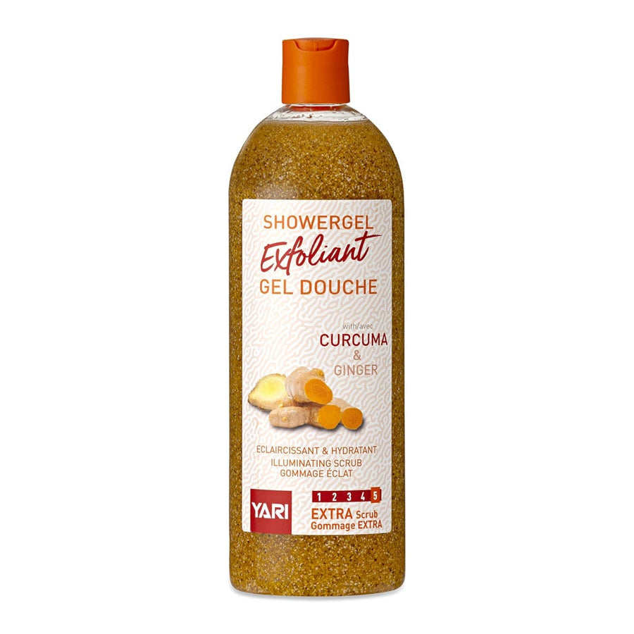 Yari - Gel douche extra exfoliant "curcuma et ginger" - 500ml/1L - Yari - Ethni Beauty Market