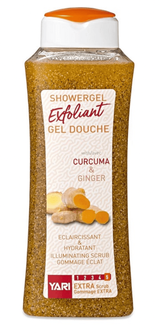 Yari - Extra exfoliating shower gel "turmeric and ginger" - 500ml/1L - Yari - Ethni Beauty Market