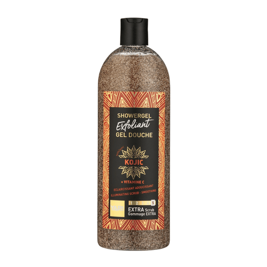 Yari - EXTRA EXFOLIANT pack - Set of 2 "kojic" lightening extra exfoliating shower gel - 2x1L - Yari - Ethni Beauty Market