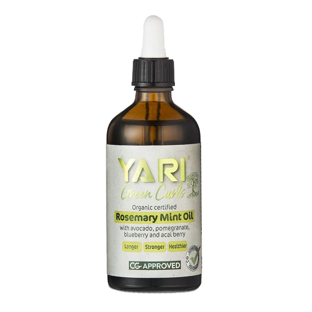Yari - Green Curls - Huile capillaire bio "romarin et menthe" - 100ml - Yari - Ethni Beauty Market