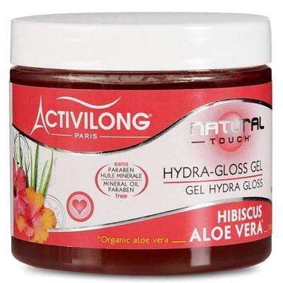 Activilong - Gel Hydra Gloss Wet Effect Hibiscus Aloe "Natural Touch" - 200ml - Activilong - Ethni Beauty Market