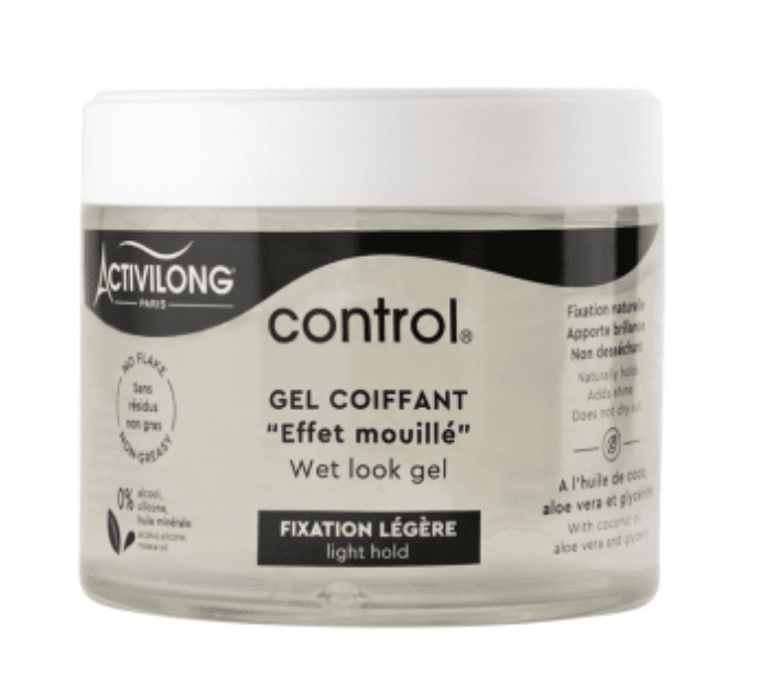 Activilong - Control - Gel coiffant fixation légère "effet mouillé" - 300 ml - Activilong - Ethni Beauty Market