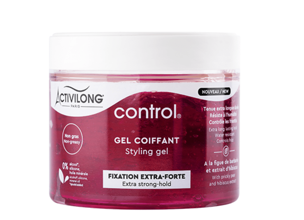 Activilong - Control - Gel coiffant "styling gel" fixation extra-forte - 300 ml - Activilong - Ethni Beauty Market