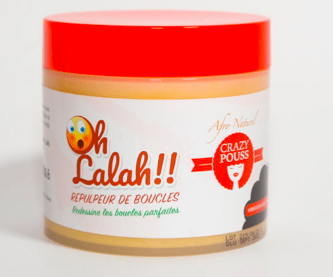 Afro Natural - Crazy pouss  - Crème capillaire Repulpeur de boucles «Oh lalah!!» - 500 ml - Afro Naturel - Ethni Beauty Market