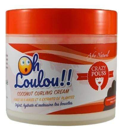 Afro Naturel - Crazy Pouss - Crème capillaire "Oh loulou" - 500ml - Afro Naturel - Ethni Beauty Market