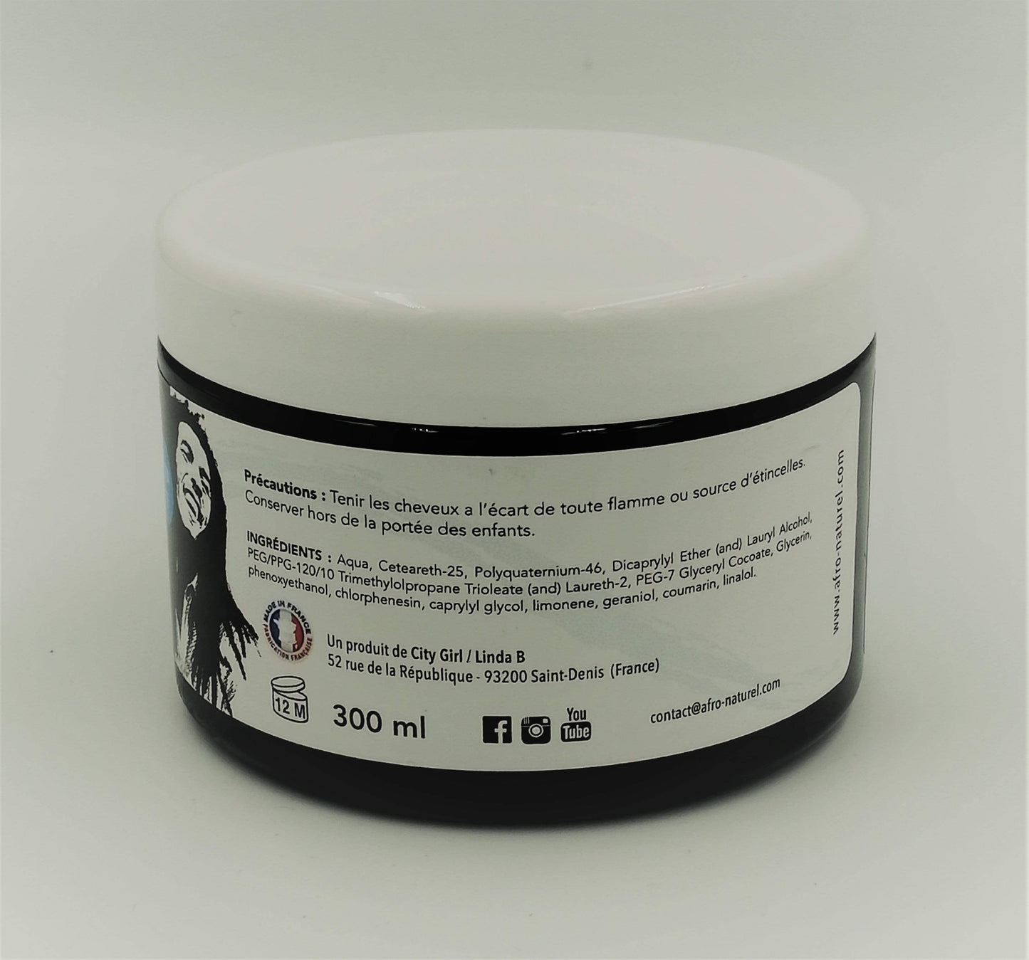 Afro Naturel - Crazy Locks - Gel Aloé Vera "Gelocks Bleu" - 300g - Afro Naturel - Ethni Beauty Market